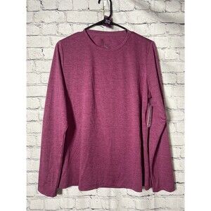 Xersion Women’s Long Sleeve Anti-odor Workout Top. Size L